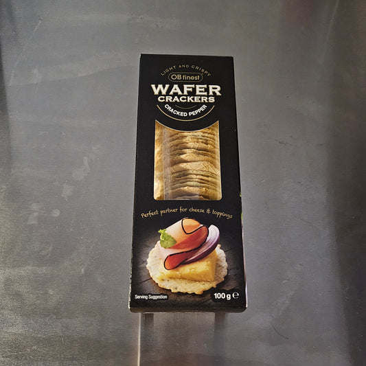 OB Finest Wafers, Black Pepper